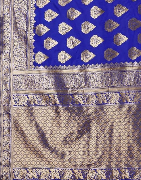 Vasthrlay Womens Jacquard Unstitched Maroon Saree