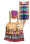Vasthrlay Tussar Printed Conrast