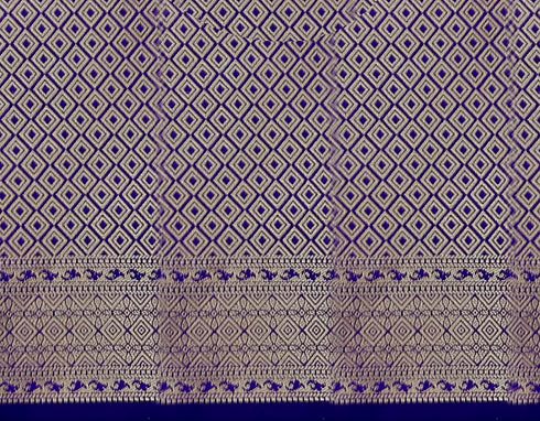 Vasthrlay Banarasi Freesize Ethnic Wear