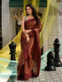Vasthrlay Attractive Handloom Organic Attached Rama Copper