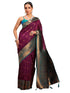 Vasthrlay Banarasi Unstitched Saree