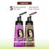 Vcare hair color shampoo deep brown 180ml