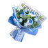Completed Crochet Flower Bouquet Artificial Flowers