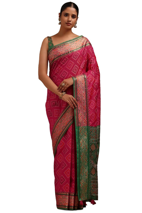 Vasthrlay Turquoise Woven Design