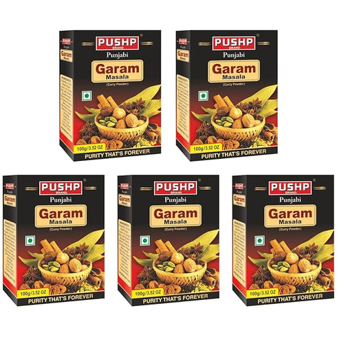 Pushp Brand Punjabi Garam Masala Box