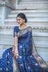 Vasthrlay Wine Jacquard Saree