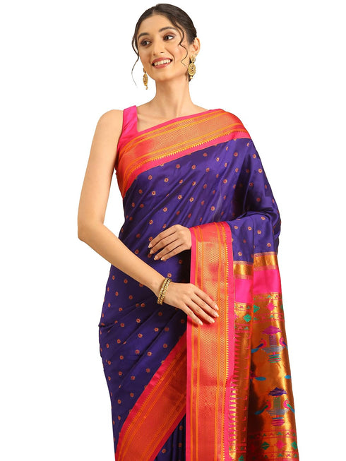 Vasthrlay Paithani Bottle Saree