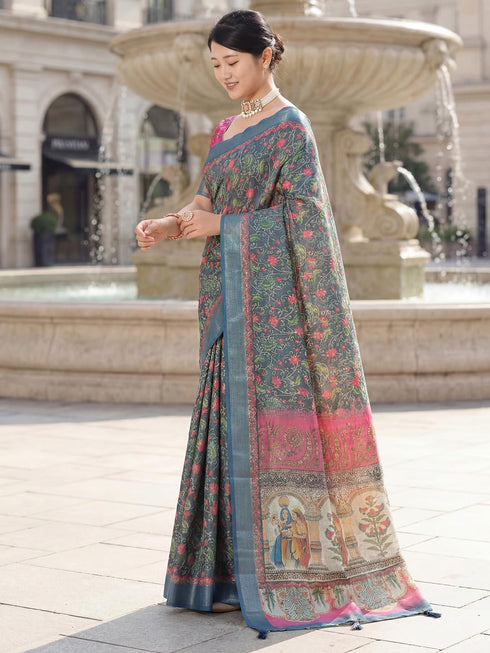 Vasthrlay Cotton Unstitched Friendly Ethnic Wear