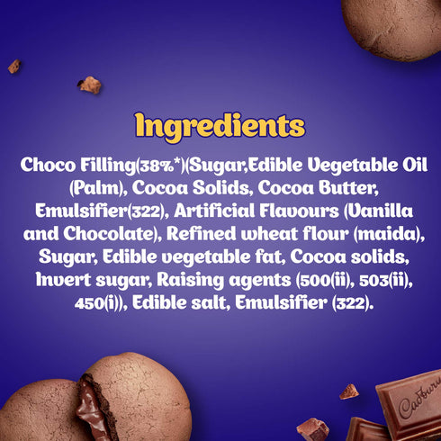 Cadbury Choco Bakes Choc Filled Cookies