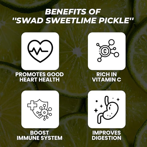 SWAD Delicious Traditional Sweet Lime Chutney Home Made