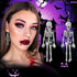 Skull Earrings Dangle Skeleton Bone Drop Earrings