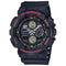 Casio G-Shock GA-140-1A4DR Analog-Digital Black Dial Men Watch Black Resin Strap (G976)
