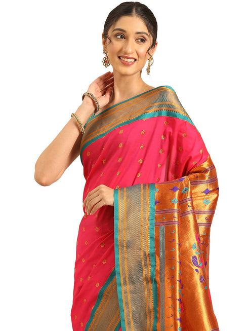 Vasthrlay Paithani Bottle Saree