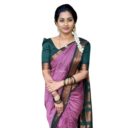 Vasthrlay Kanjivaram Tassels Saree