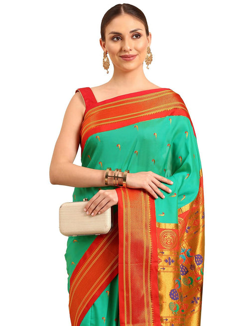 Vasthrlay Paithani Bottle Saree