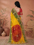 Vasthrlay Georgette Embroidery Unstitched Red Saree