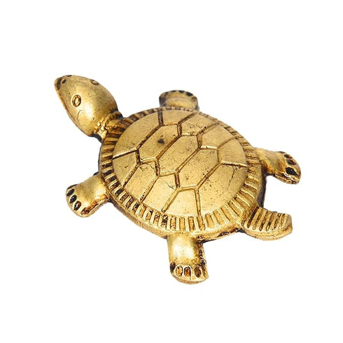 Brass Tortoise for Good Luck 20g
