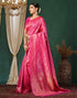 Vasthrlay Maroon Traditional Unstitched Saree