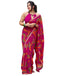 Vasthrlay Georgette Printed Unstitched Yellow Saree