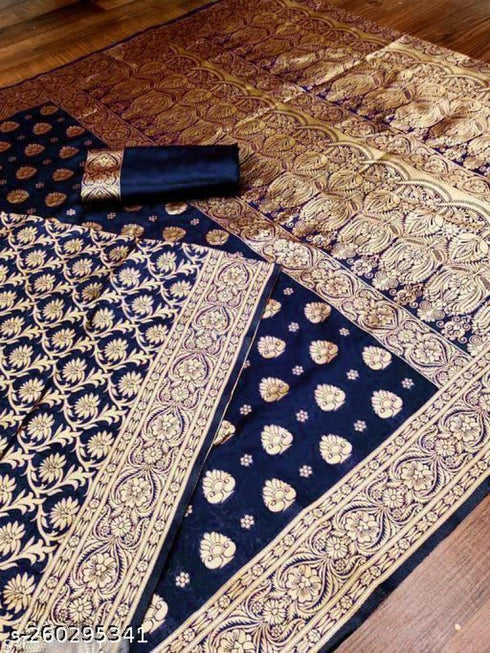 Vasthrlay Women's Kanchipuram Saree