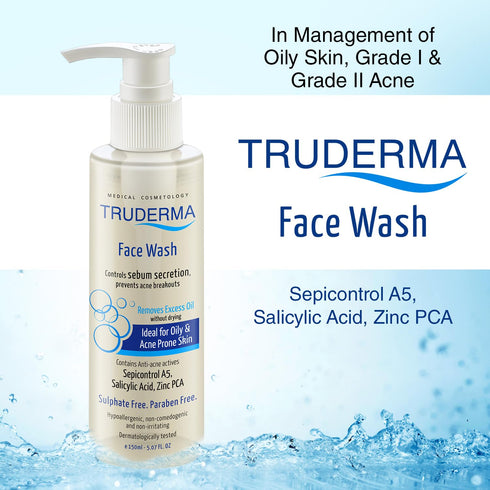Regaliz Truderma Face Wash with 1% Salicylic Acid 100g