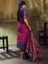 Vasthrlay Striped Tassels Unstitched Designer Ethnic Wear