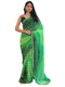 Vasthrlay Georgette Bandhani Orange Saree