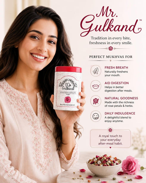 Mr. Gulkand Rose Mouth Freshener