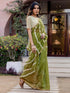 Vasthrlay Womens Printed Unstitched Dusty Pink Saree