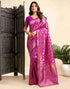 Vasthrlay Banarasi Traditional Unstitched Saree