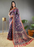 Vasthrlay Multicolor Contrast Kalamkari Unstitched