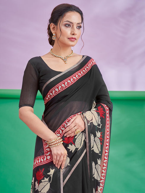 Vasthrlay Abstract Printed Unstitched Hs Ethnic Wear