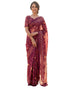 Vasthrlay Womens Printed Unstitched Purple Saree