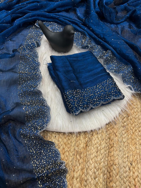 Vasthrlay Chiffon Saree