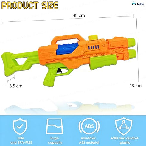 FunBlast Holi Pichkari Water Gun for Kids Boy, Girls