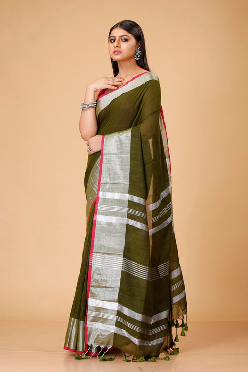 Vasthrlay Handloom Border Saree