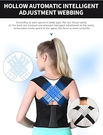 Growtop Neoprene Posture Corrector Belt For Men And Women