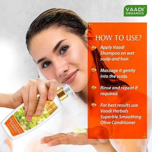 Vaadi Herbals Hairfall And Damage Control Amla Shikakai Shampoo