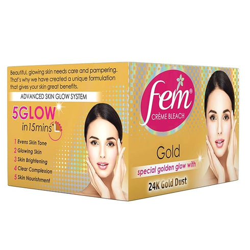 Fem Fairness Naturals Gold Skin Bleach Cream