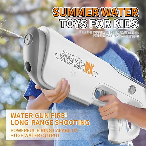 Storio Rechargeable Electric Battery Operated Water Gun Toy Pichkari for Holi