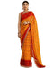 Vasthrlay Georgette Embroidery Unstitched Yellow Saree