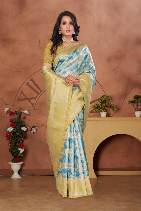 Vasthrlay Kanjivaram Blouse Purple Peachpurple