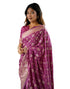 Vasthrlay Banarasi Weaving Unstitched Blue Saree