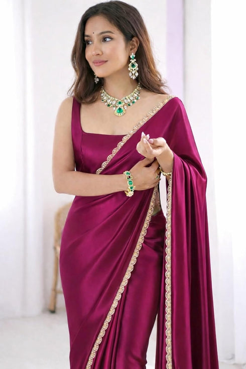 Vasthrlay Readymade Stitched Scalloped Unstitched Ethnic Wear