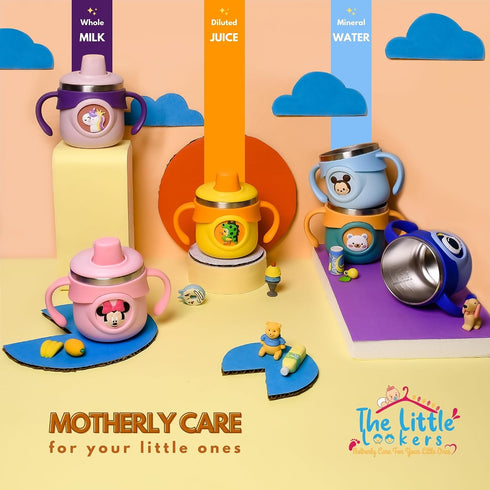 The Little Lookers Stainless Steel Sipper Bottle
