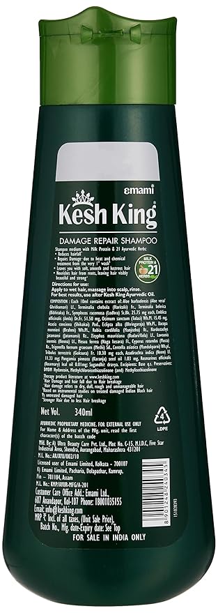 Kesh King Ayurvedic Damage Repair Shampoo