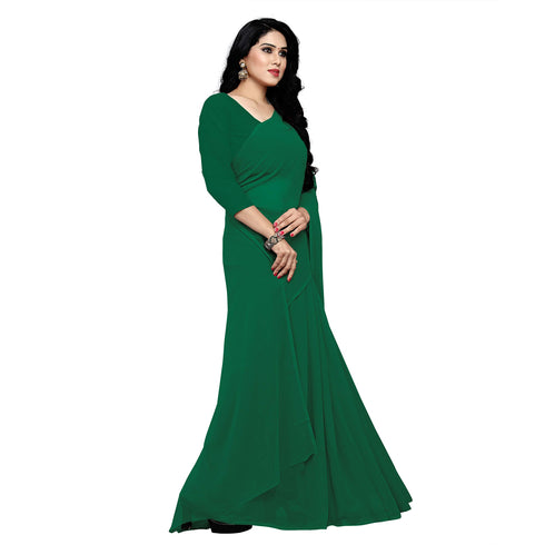 Vasthrlay Georgette Unstitched Saree