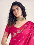 Vasthrlay Banarasi Unstitched Saree
