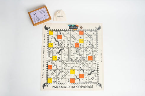 Parampada Sopanam Cotton Fabric Board Game