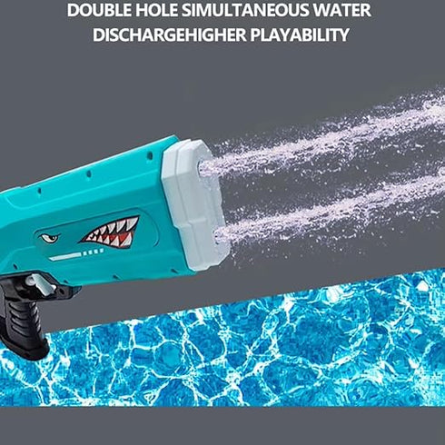 Storio Space Man Shark Head Water Gun Toy for Holi